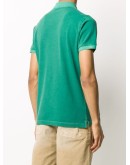 lettering logo polo shirt