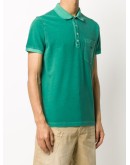 lettering logo polo shirt
