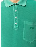 lettering logo polo shirt