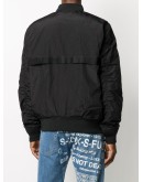 metallic bomber jacket