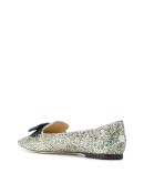 Gala glitter-embellished ballerina shoes