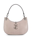 small Varenne crocodile-effect shoulder bag