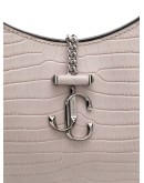 small Varenne crocodile-effect shoulder bag