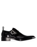 Western pointed-toe loafers