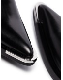 Western pointed-toe loafers