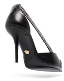 85mm logo-tape pumps