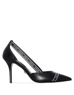 85mm logo-tape pumps