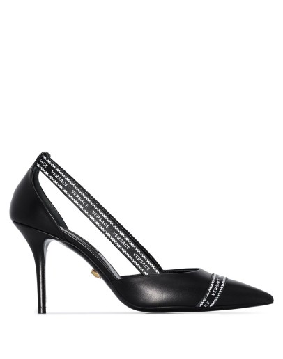 85mm logo-tape pumps