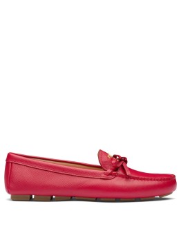 bow detail loafers