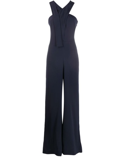 wide-leg tailored jumpsuit