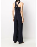 wide-leg tailored jumpsuit