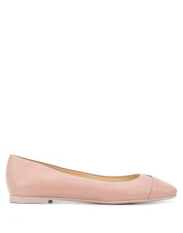 Gisela square-toe ballerina shoes