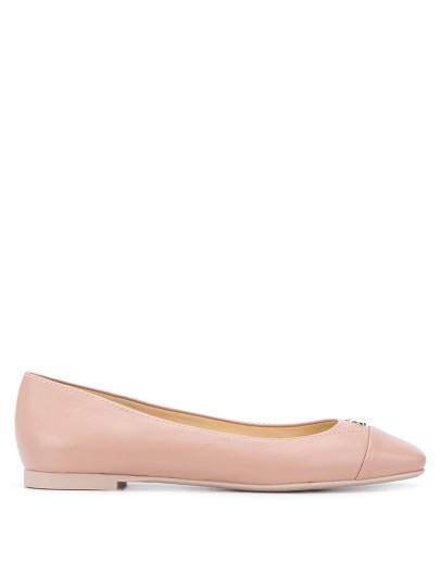 Gisela square-toe ballerina shoes