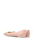 Gisela square-toe ballerina shoes