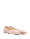 Gisela square-toe ballerina shoes