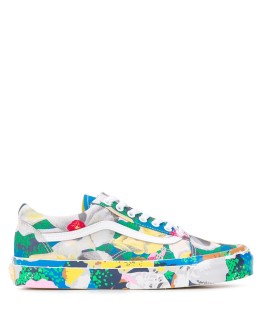 x Vans stylised floral-print Old Skool sneakers