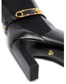 90mm knee-high safety pin boots