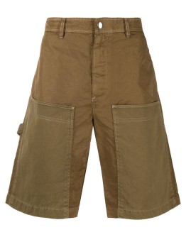 utility patch detail shorts