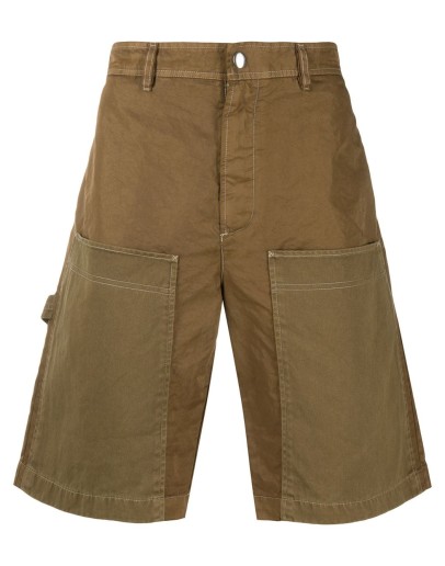 utility patch detail shorts