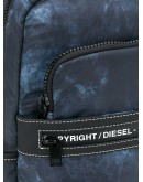 faded print backpack