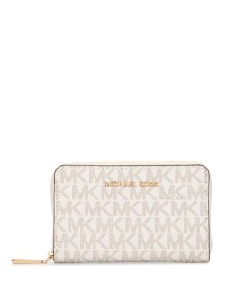 logo print wallet