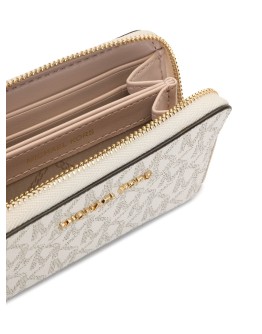 logo print wallet