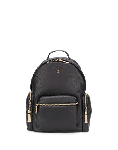 double zip logo backpack