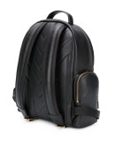 double zip logo backpack