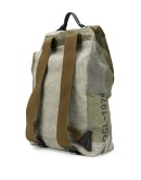 logo foldover backpack