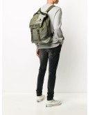 logo foldover backpack