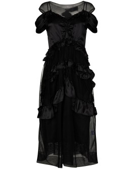 Skeleton midi dress