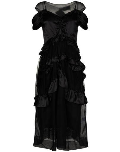 Skeleton midi dress