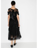 Skeleton midi dress