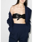 tie-front bralet top