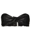 tie-front bralet top