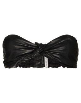 tie-front bralet top