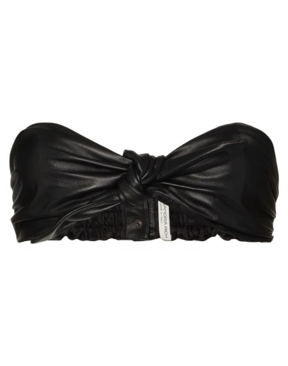 tie-front bralet top