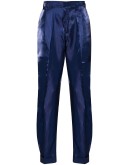 satin track pants
