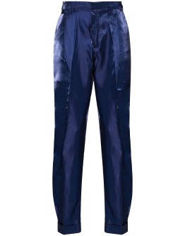 satin track pants