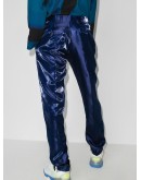 satin track pants