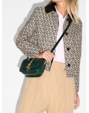 Gancini monogram-print jacket