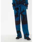 graphic tie waist trousers