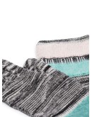 stripe knit gloves