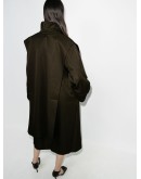 The Flap midi trench coat