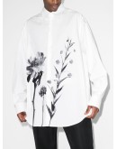 floral motif shirt