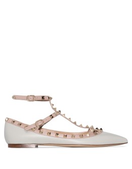 Rockstud ballerina shoes