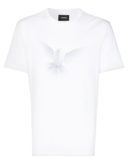 x Homecoming bird-print T-shirt