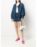 straight denim skirt