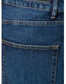 straight denim skirt