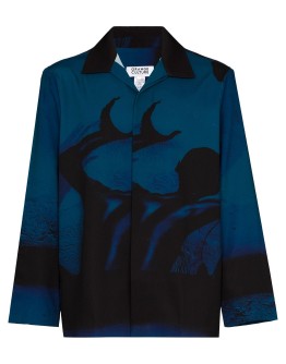 x Homecoming Tuoyo swimmer printed shirt